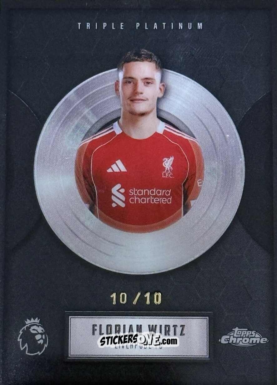 Figurina Florian Wirtz - Chrome Premier League 2025-2026 n. TP-21 - Topps