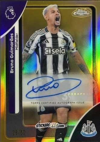 Cromo Bruno Guimarães - Chrome Premier League 2025-2026 n. A-BG - Topps