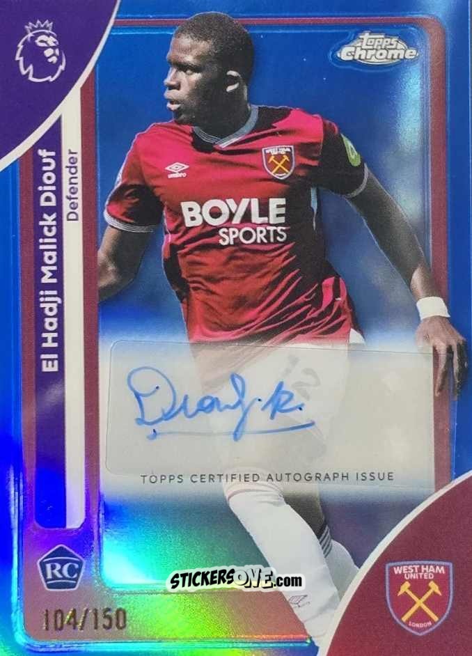 Figurina El Hadji Malick Diouf - Chrome Premier League 2025-2026 n. A-UF - Topps