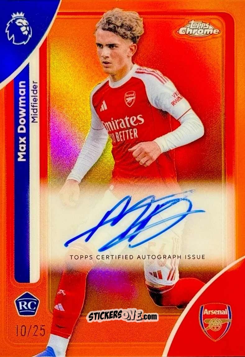 Sticker Max Dowman - Chrome Premier League 2025-2026 n. A-MD - Topps