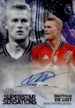 Sticker Matthijs De Ligt - Chrome Premier League 2025-2026 n. SUP-MD - Topps