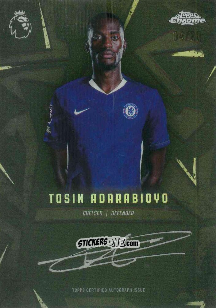 Cromo Tosin Adarabioyo - Chrome Premier League 2025-2026 n. ZH-AY - Topps