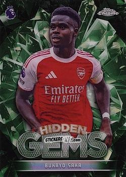 Sticker Bukayo Saka - Chrome Premier League 2025-2026 n. HG-1 - Topps