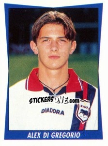 Sticker Alex Di Gregorio - Football Belgium 1998-1999 - Panini