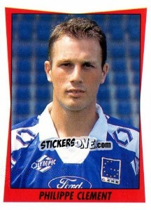 Sticker Philippe Clement - Football Belgium 1998-1999 n. 3 - Panini