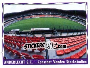 Sticker Anderlecht S.C. (Constant Vanden Stockstadion) - Football Belgium 1998-1999 n. 8 - Panini