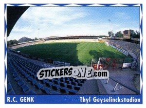 Sticker R.C. Genk (Thyl Geyselinckstadion) - Football Belgium 1998-1999 - Panini