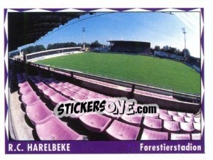 Sticker R.C. Harelbeke (Forestierstadion) - Football Belgium 1998-1999 - Panini