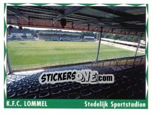 Sticker K.F.C. Lommel (Stedelijk Sportstadion) - Football Belgium 1998-1999 - Panini