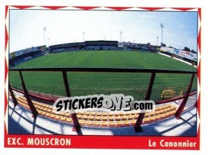 Sticker Exc. Mouscron (Le Canonnier) - Football Belgium 1998-1999 - Panini