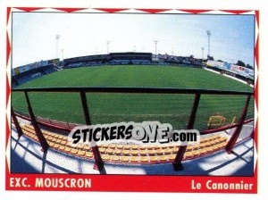 Sticker Exc. Mouscron (Le Canonnier) - Football Belgium 1998-1999 n. 20 - Panini