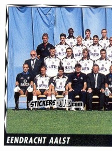 Sticker Elftal / Equipe - Football Belgium 1998-1999 - Panini