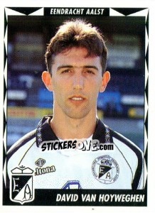 Cromo David van Hoyweghen - Football Belgium 1998-1999 - Panini