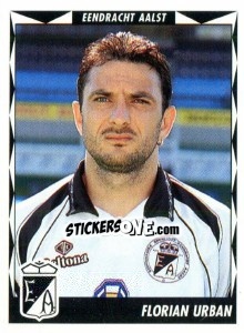 Sticker Florian Urban - Football Belgium 1998-1999 - Panini