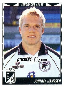 Cromo Johnny Hanssen - Football Belgium 1998-1999 n. 36 - Panini