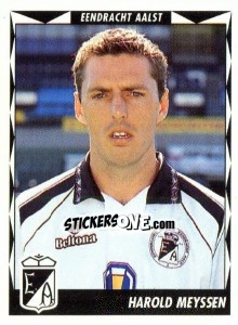 Cromo Harold Meyssen - Football Belgium 1998-1999 n. 37 - Panini