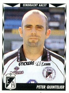 Figurina Peter Quintelier - Football Belgium 1998-1999 n. 38 - Panini
