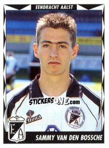 Sticker Sammy van den Bossche - Football Belgium 1998-1999 - Panini