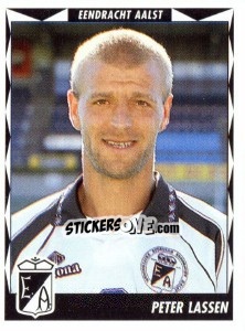 Cromo Peter Lassen - Football Belgium 1998-1999 n. 43 - Panini