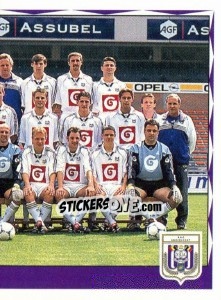 Sticker Elftal / Equipe - Football Belgium 1998-1999 - Panini