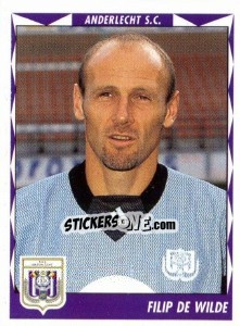 Cromo Filip De Wilde - Football Belgium 1998-1999 - Panini