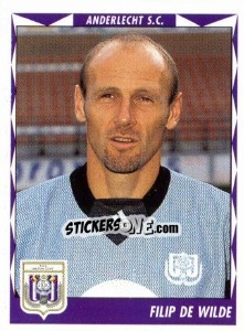 Sticker Filip De Wilde - Football Belgium 1998-1999 n. 48 - Panini