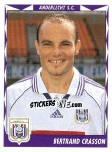 Sticker Bertrand Crasson - Football Belgium 1998-1999 n. 49 - Panini