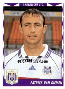 Sticker Patrick van Diemen - Football Belgium 1998-1999 - Panini