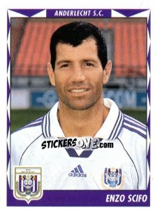 Sticker Enzo Scifo - Football Belgium 1998-1999 n. 56 - Panini