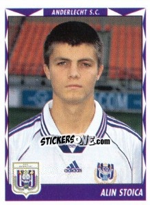 Cromo Alin Stoica - Football Belgium 1998-1999 - Panini
