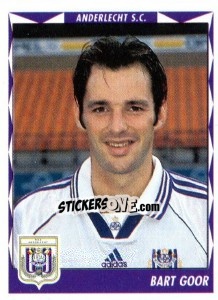 Sticker Bart Goor - Football Belgium 1998-1999 n. 60 - Panini