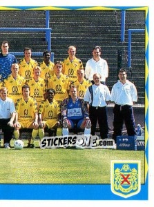 Sticker Elftal / Equipe - Football Belgium 1998-1999 - Panini