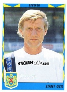 Sticker Stany Gzil - Football Belgium 1998-1999 n. 66 - Panini