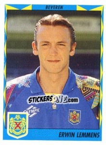 Sticker Erwin Lemmens - Football Belgium 1998-1999 - Panini