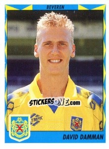 Sticker David Damman - Football Belgium 1998-1999 n. 68 - Panini