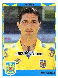 Sticker Eric Scalia - Football Belgium 1998-1999 n. 69 - Panini