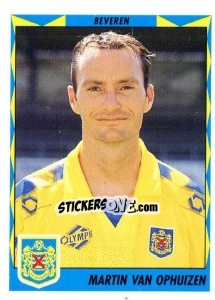 Cromo Martin van Ophuizen - Football Belgium 1998-1999 - Panini