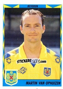 Sticker Martin van Ophuizen - Football Belgium 1998-1999 n. 70 - Panini
