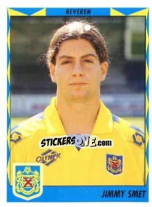 Sticker Jimmy Smet - Football Belgium 1998-1999 n. 71 - Panini