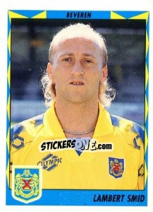 Sticker Lambert Smid - Football Belgium 1998-1999 - Panini