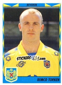 Sticker Remco Torken - Football Belgium 1998-1999 n. 80 - Panini