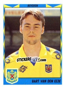 Sticker Bart van den Eede - Football Belgium 1998-1999 n. 81 - Panini