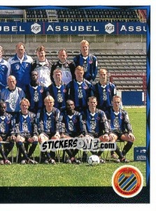 Sticker Elftal / Equipe - Football Belgium 1998-1999 n. 83 - Panini
