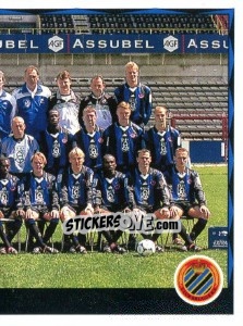 Cromo Elftal / Equipe - Football Belgium 1998-1999 - Panini