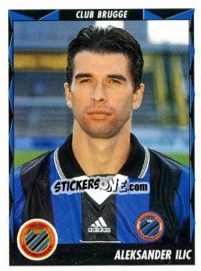 Sticker Aleksander Ilic - Football Belgium 1998-1999 - Panini