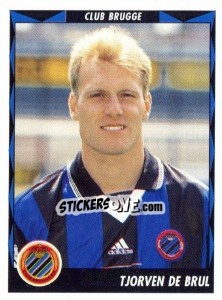 Cromo Tjorven De Brul - Football Belgium 1998-1999 - Panini