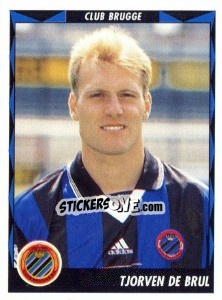 Sticker Tjorven De Brul - Football Belgium 1998-1999 n. 90 - Panini