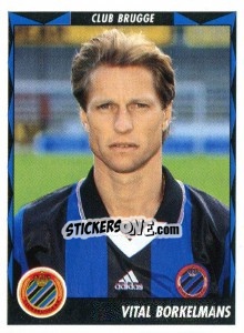 Cromo Vital Borkelmans - Football Belgium 1998-1999 n. 91 - Panini