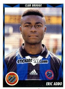 Sticker Eric Addo - Football Belgium 1998-1999 - Panini