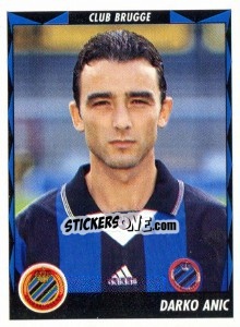 Sticker Darko Anic - Football Belgium 1998-1999 - Panini